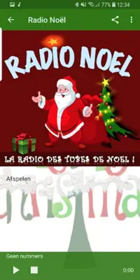 Santa's Christmas Radio android App screenshot 0